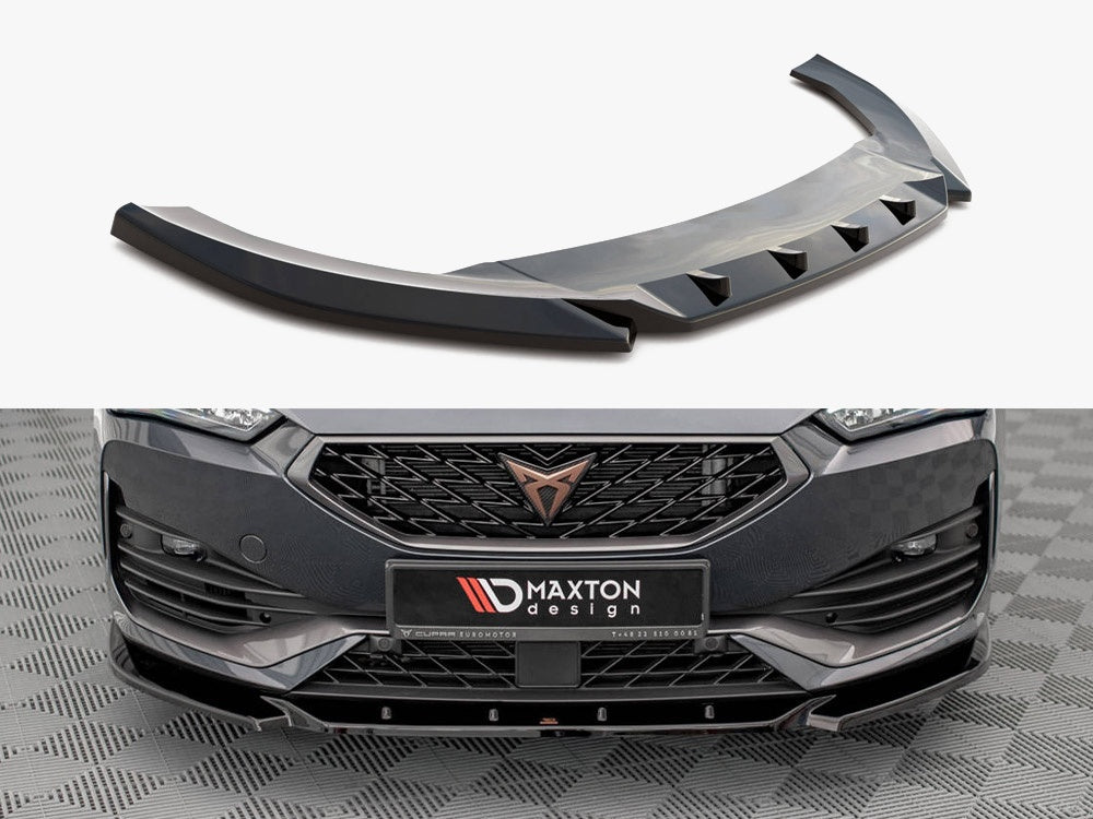 MAXTON DESIGN FRONT SPLITTER V.3 CUPRA LEON MK1 — photo 1
