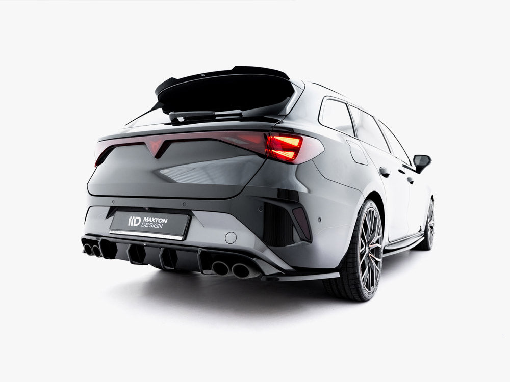 MAXTON DESIGN CUPRA LEON ST MK1 FACELIFT REAR SIDE SPLITTERS V2 — photo 2
