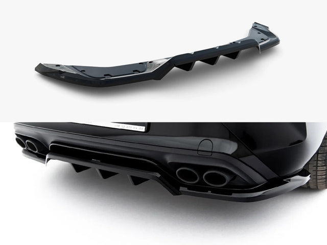 MAXTON DESIGN REAR SPLITTER V2 CUPRA LEON HATCHBACK MK1 FACELIFT — photo 1