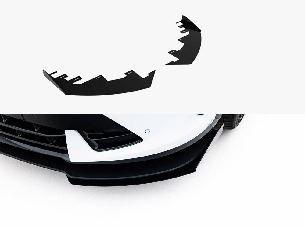MAXTON DESIGN CUPRA FORMENTOR MK1 FACELIFT FRONT STYLING FLAPS — photo 1
