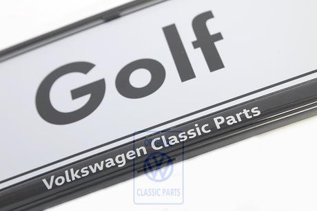 License plate holder Volkswagen Classic Parts – ZCP902967 – supplier image