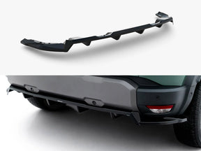 MAXTON DESIGN REAR SPLITTER VERTICAL BARS DACIA DUSTER MK3 — photo 1