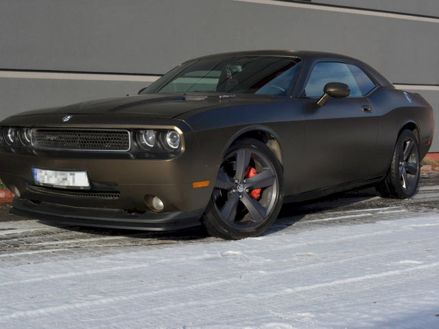 MAXTON DESIGN FRONT SPLITTER DODGE CHALLENGER MK3 SRT8 — photo 1