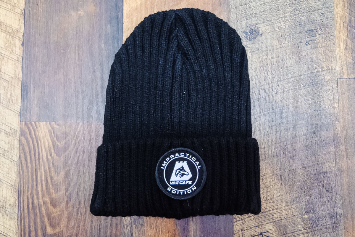 VAG Cafe Edition Beanie – IMPRACTICAL – product view 2