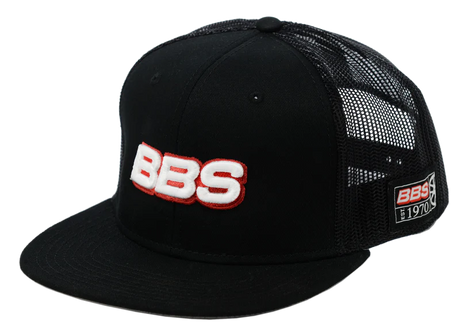 BBS Cap – Flat Bill Mesh Black