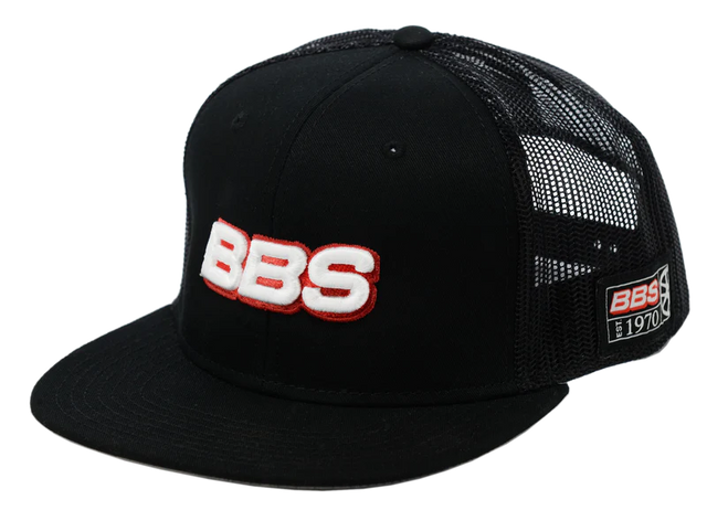 BBS Cap – Flat Bill Mesh Black