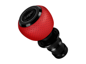 Leyo Motorsport Red Nappa DSG Shift Knob (Black Anodized) – L151RD – supplier image
