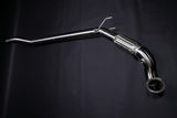 CE Mk7 R downpipe – product view 2