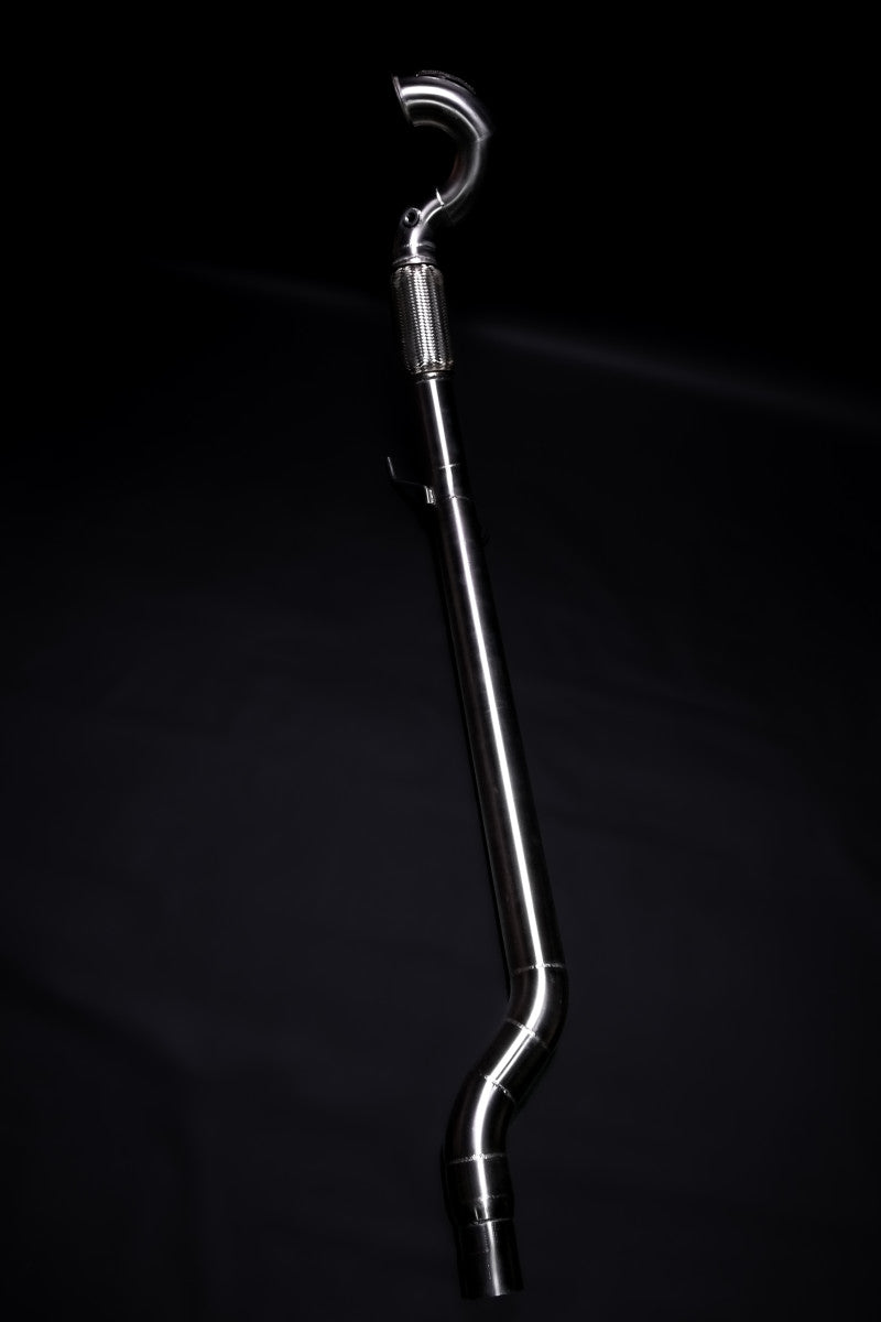 CE Mk7 R downpipe – product view 3