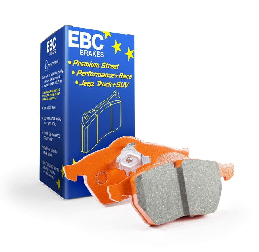 EBC ORANGE ENDURANCE TRACK FRONT PADS (FORD MUSTANG 5.0 GT)