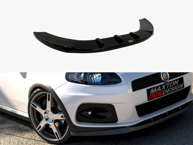 MAXTON DESIGN FRONT SPLITTER V1 ABARTH GRANDE PUNTO — photo 1