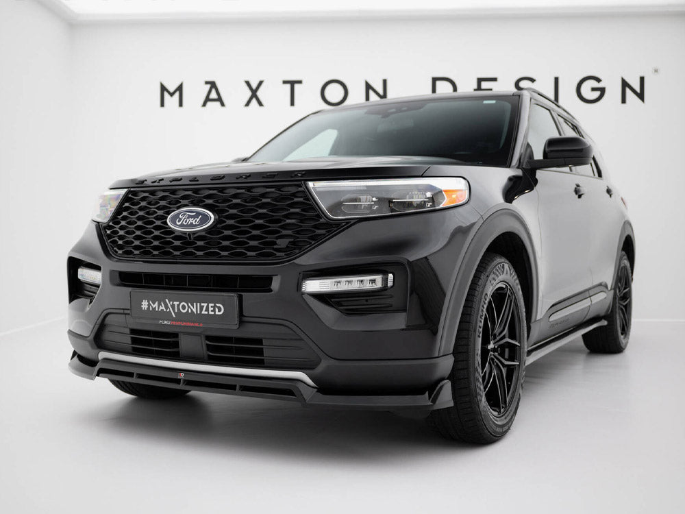 MAXTON DESIGN FORD EXPLORER XLT MK6 FRONT SPLITTER — photo 2