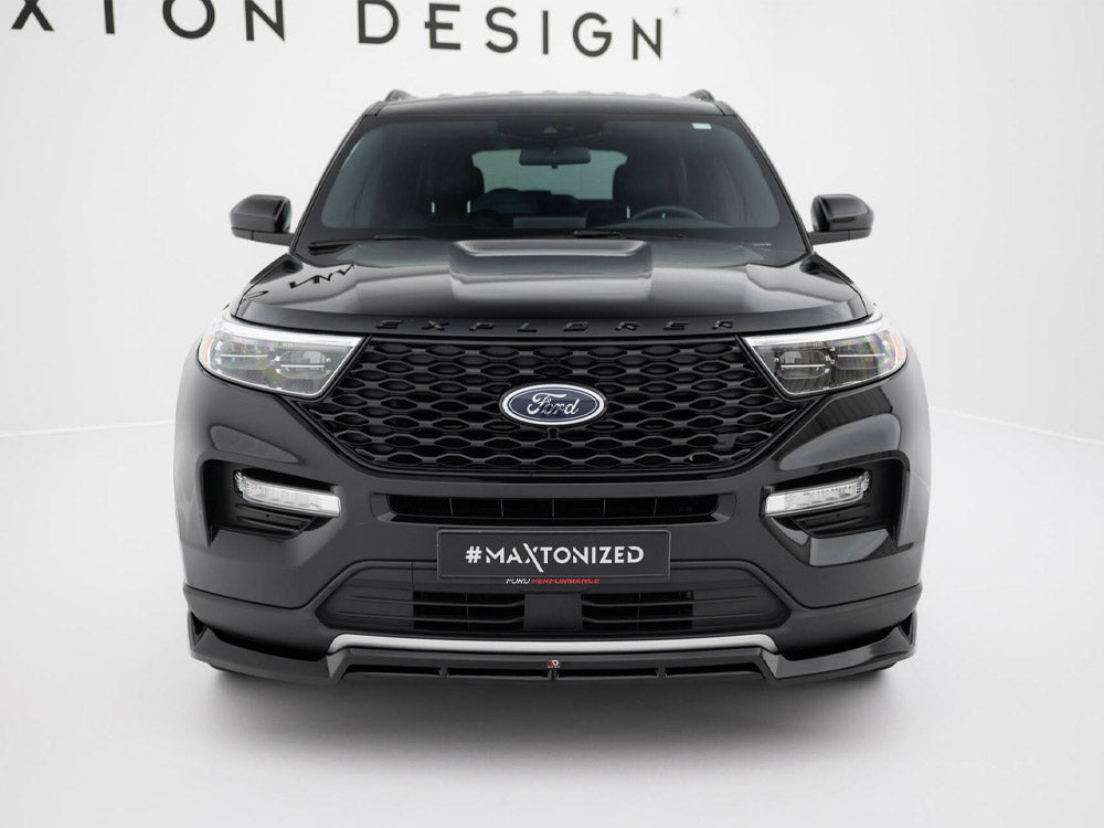 MAXTON DESIGN FORD EXPLORER XLT MK6 FRONT SPLITTER — photo 3