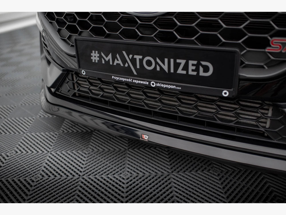MAXTON DESIGN FORD FIESTA ST MK8 FACELIFT FRONT SPLITTER — photo 4