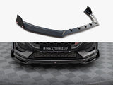 MAXTON DESIGN FRONT SPLITTER V.4 + FLAPS FORD FIESTA ST / ST-LINE MK8 FACELIFT — photo 1