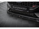 MAXTON DESIGN FRONT SPLITTER V.4 + FLAPS FORD FIESTA ST / ST-LINE MK8 FACELIFT — photo 4