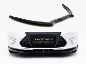 MAXTON DESIGN FRONT SPLITTER V.1 FORD MONDEO ST-LINE SEDAN MK4 FACELIFT — photo 1
