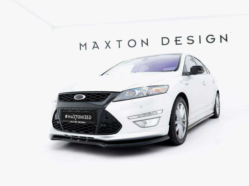 MAXTON DESIGN FRONT SPLITTER V.1 FORD MONDEO ST-LINE SEDAN MK4 FACELIFT — photo 2