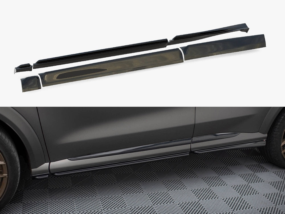 MAXTON DESIGN SIDE SKIRTS DIFFUSERS FORD PUMA MK1 ST / ST-LINE / STANDARD — photo 1