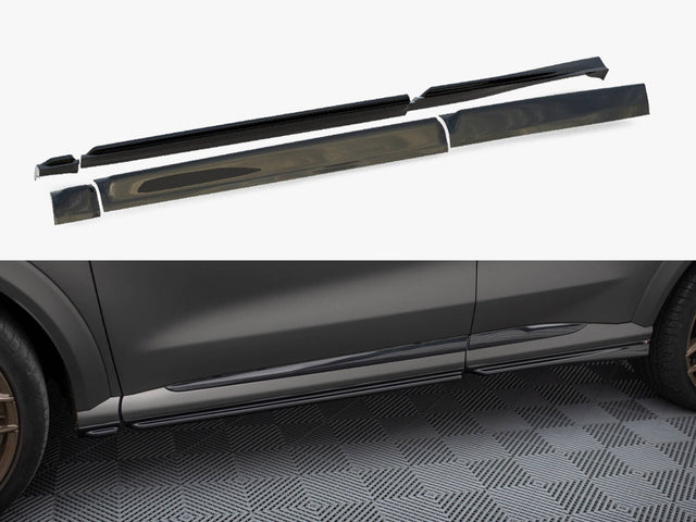 MAXTON DESIGN SIDE SKIRTS DIFFUSERS FORD PUMA MK1 ST / ST-LINE / STANDARD — photo 1