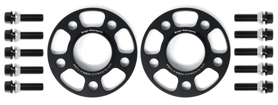 LIGHTWEIGHT G90 G99 BMW M5 Wheel Spacers w/10 Bolts