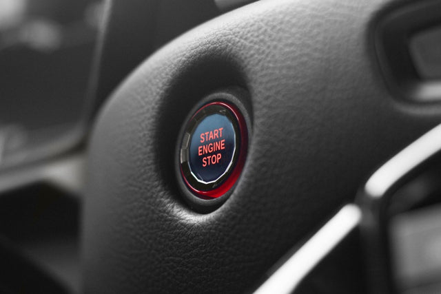 Toyota GR Supra 2020 A90 BLACKLINE Performance Engine Start Button