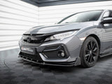 MAXTON DESIGN FRONT SPLITTER V.1 + FLAPS HONDA CIVIC SPORT MK10 — photo 4