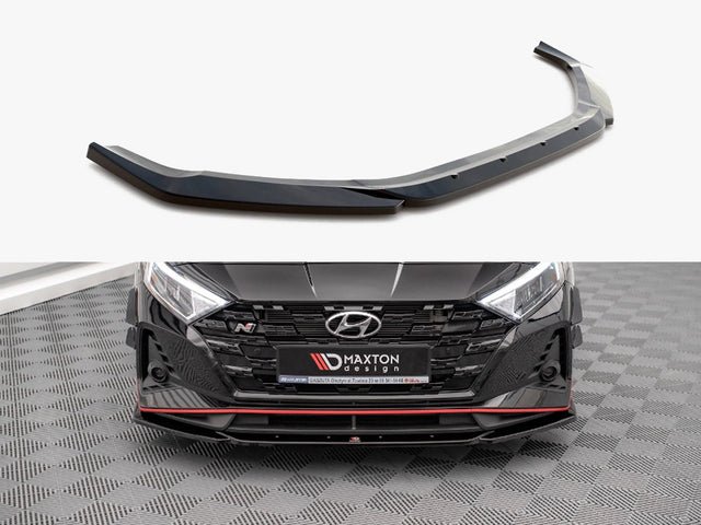 MAXTON DESIGN FRONT SPLITTER V.3 HYUNDAI I20 N MK3 — photo 1