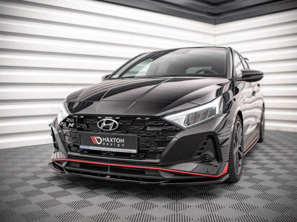 MAXTON DESIGN FRONT SPLITTER V.3 HYUNDAI I20 N MK3 — photo 2