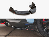 MAXTON DESIGN REAR SIDE SPLITTERS V.6 + FLAPS HYUNDAI I30 N MK3 HATCHBACK — photo 1