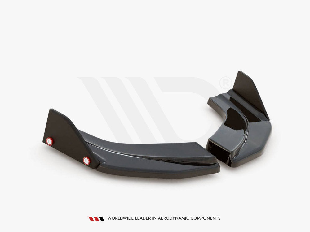 MAXTON DESIGN REAR SIDE SPLITTERS V.6 + FLAPS HYUNDAI I30 N MK3 HATCHBACK — photo 6