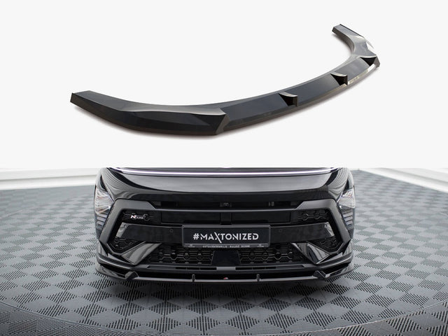 MAXTON DESIGN FRONT SPLITTER HYUNDAI KONA N LINE MK2 — photo 1