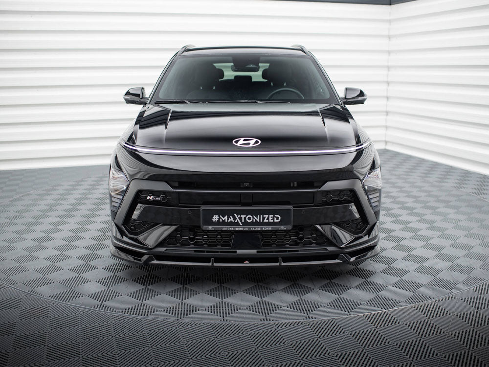 MAXTON DESIGN FRONT SPLITTER HYUNDAI KONA N LINE MK2 — photo 3