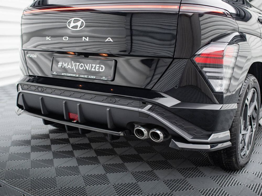 MAXTON DESIGN CENTRAL REAR SPLITTER HYUNDAI KONA N LINE MK2 — photo 3