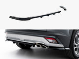 MAXTON DESIGN REAR SPLITTER VERTICAL BARS HYUNDAI TUCSON MK4 FACELIFT — photo 1