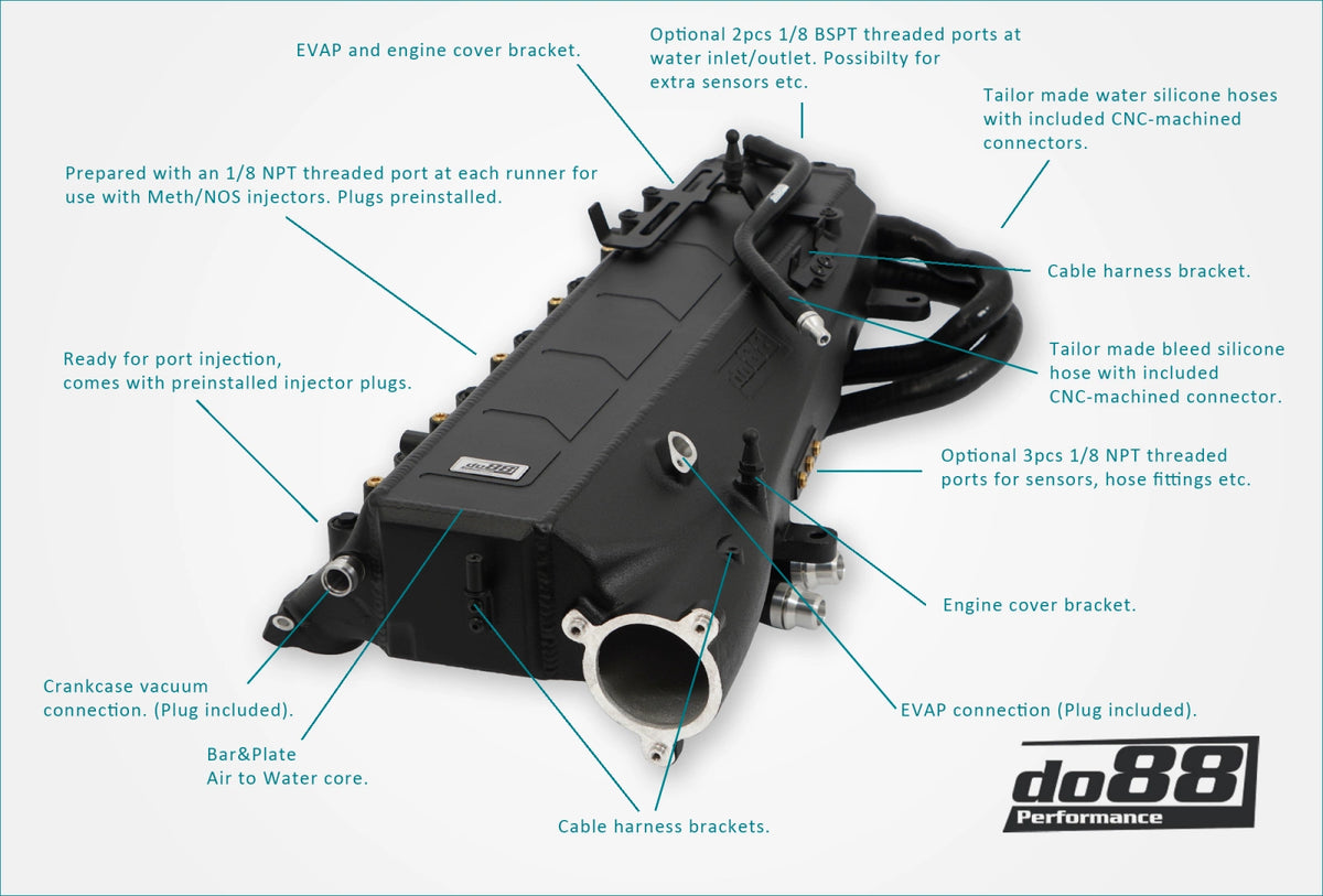 do88 Charge Cooler Manifold MERA, BMW F-Serie (B58)