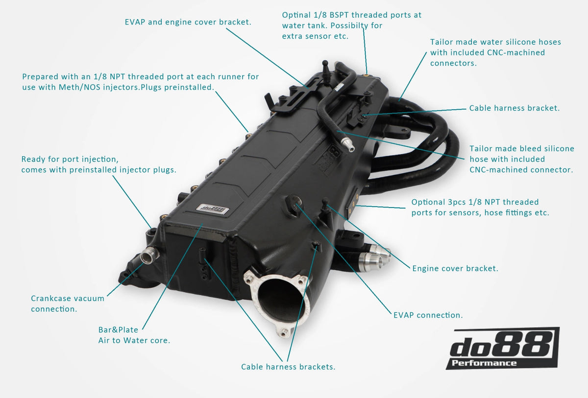 do88 Charge Cooler Manifold, BMW F-Serie (B58)