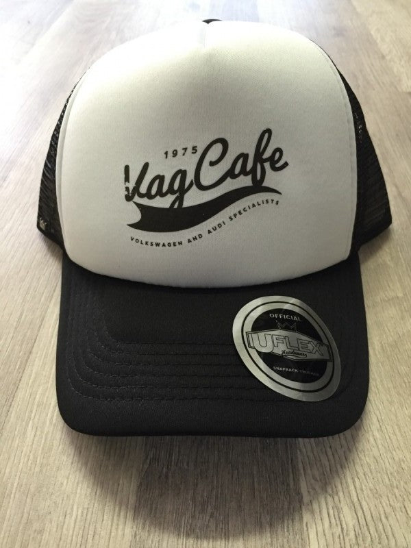 VAG Cafe retro trucker snap back cap