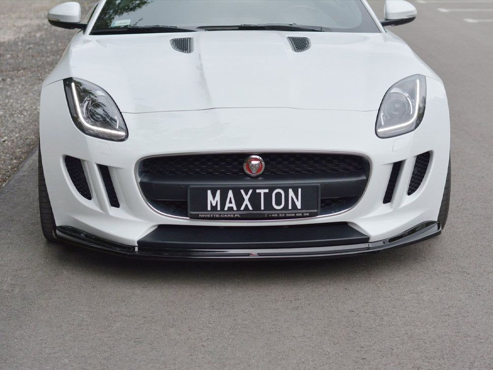 MAXTON DESIGN FRONT SPLITTER V1 JAGUAR F-TYPE MK1 — photo 3