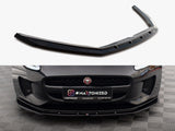 MAXTON DESIGN FRONT SPLITTER V1 JAGUAR F-TYPE MK1 FACELIFT — photo 1