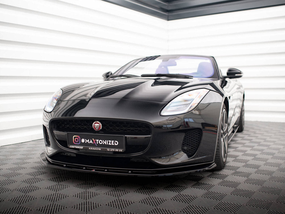 MAXTON DESIGN FRONT SPLITTER V1 JAGUAR F-TYPE MK1 FACELIFT — photo 2