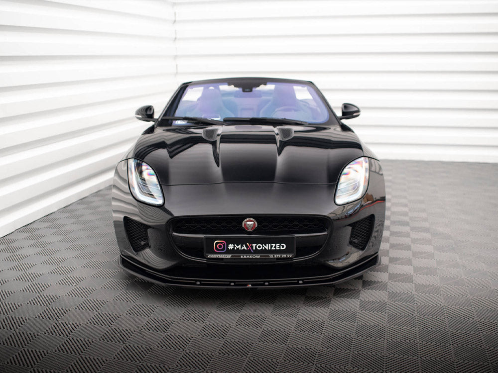 MAXTON DESIGN FRONT SPLITTER V1 JAGUAR F-TYPE MK1 FACELIFT — photo 3