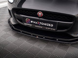MAXTON DESIGN FRONT SPLITTER V1 JAGUAR F-TYPE MK1 FACELIFT — photo 4