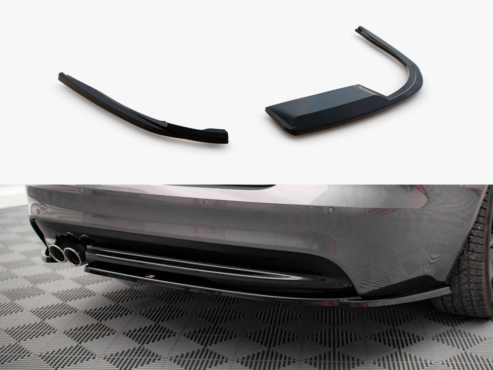 MAXTON DESIGN REAR SIDE SPLITTERS JAGUAR XF R-SPORT MK2 — photo 1