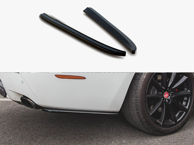 MAXTON DESIGN REAR SIDE SPLITTERS JAGUAR XJ X351 FACELIFT — photo 1