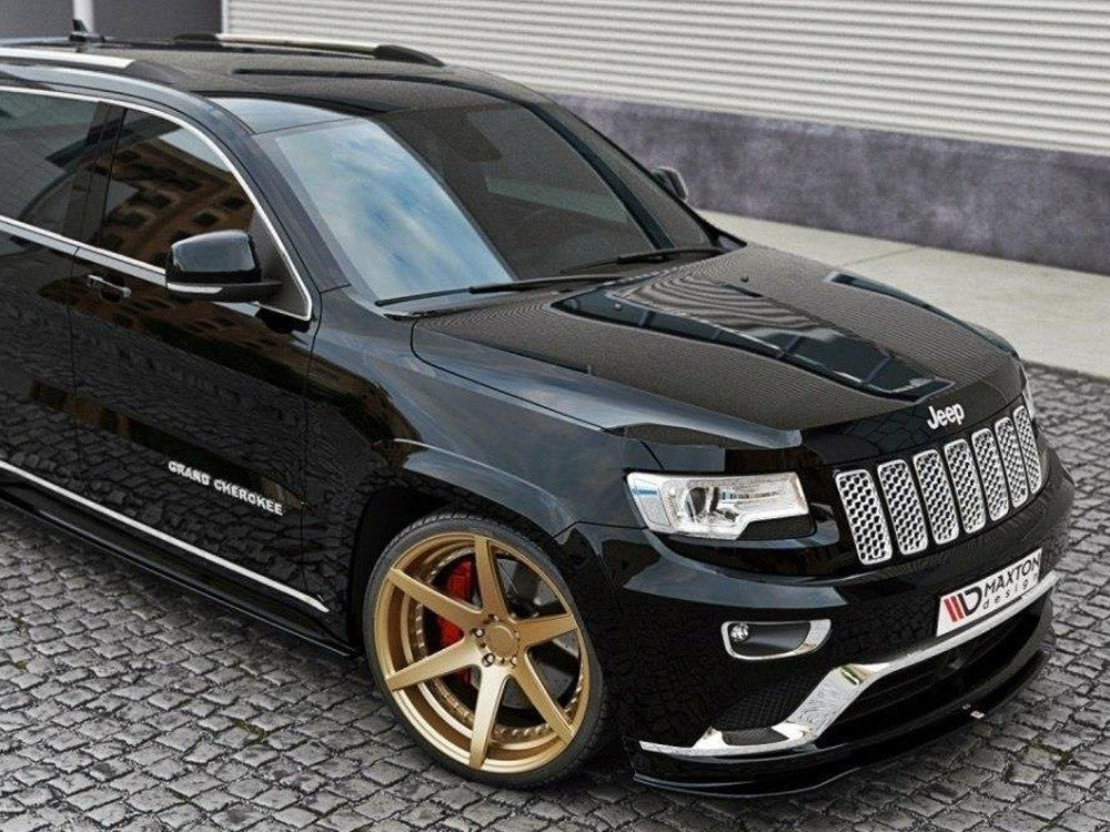 MAXTON DESIGN FRONT SPLITTER JEEP GRAND CHEROKEE WK2 SUMMIT FACELIFT — photo 2