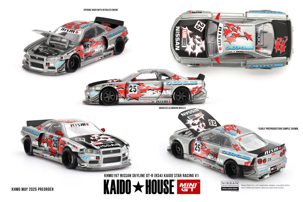 Kaido House – Nissan Skyline GT-R (R34) Kaido Star Racing V1