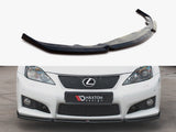 MAXTON DESIGN FRONT SPLITTER V.1 LEXUS IS F MK2 — photo 1