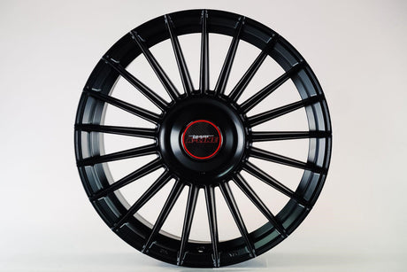 Le Mans Satin Black 18 x 8 | 5×100 | – Closed Cap