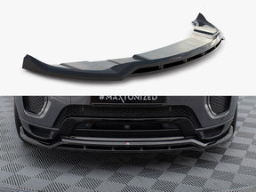 MAXTON DESIGN FRONT SPLITTER RANGE ROVER EVOQUE HSE DYNAMIC MK1 FACELIFT — photo 1